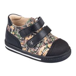 TW-409 (цв.19-черно-бежевый, 21) Полуботинки (натур.кожа)