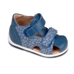 TW-232 (цв.21-синий, 18) Туфли (закр.нос,натур.кожа)