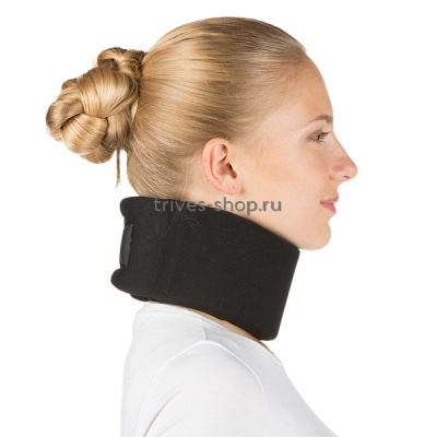 Т.51.91 Бандаж для фиксации шейного отд. позвоночника мягкий, размер 10 (чер.) (Evolution)