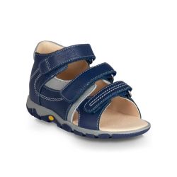 TW-134 (цв.СН-синий) Туфли летние открытые (На велкро)