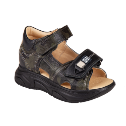 TW-142 (цв.8-милитари, 26) Туфли (откр.нос,ON STEAM)