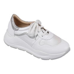 DTD-400 (цв.17-белый комбинир., 36) Полуботинки спортивные (на шнуровке)