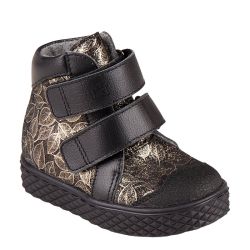 TW-416 (цв.6-черный/золото) Ботинки (утепленные)
