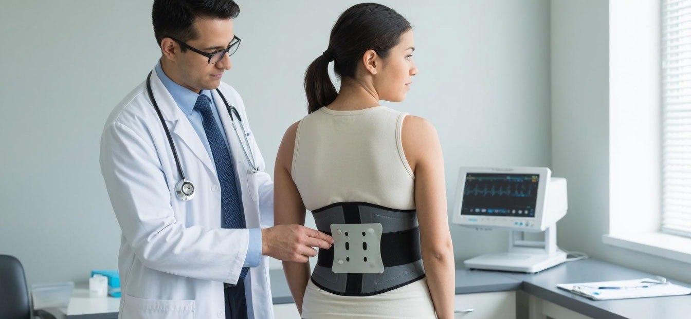 Как правильно одевать поясничный корсет