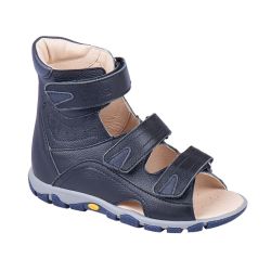 TW-177 (цв.3-черно-синий) Туфли (отк.носок, выс.задник, натур.кожа)