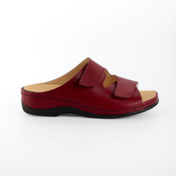 DTD-001 (цв.3-красный) Туфли летние открытые (2 ремня на велкро)