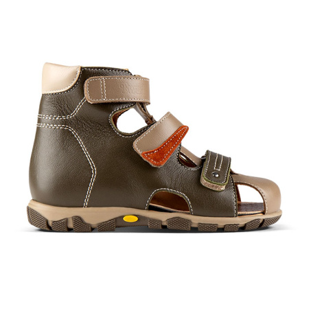 Высокие ортопедические сандалеты с закрытым носком TW-272-20  Twiki