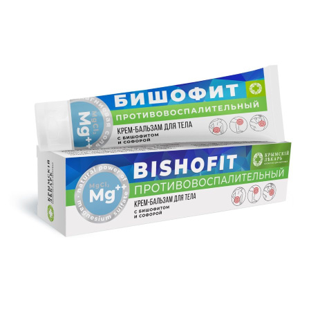 Крем-бальзам для тела противовоспалительный с Бишофитом  