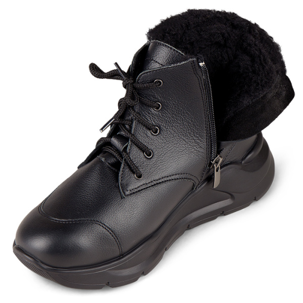 Ботинки женские утепленные на шнурках и молнии DTD-606-2  Doctor&nbsp;Thomas