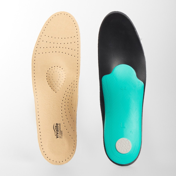 Стельки ортопедические при плоскостопии и шпоре CТ-305.1  VivaLife