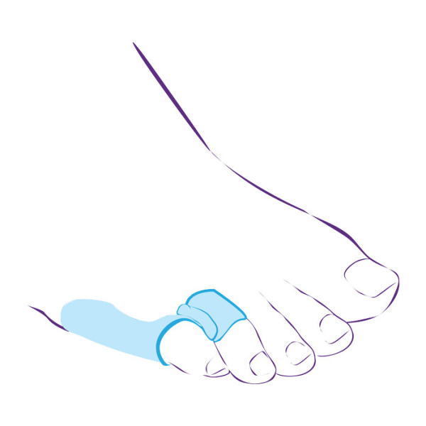 Перегородка межпальцевая, совмещенная с протектором сустава СТ-52.2  Trives