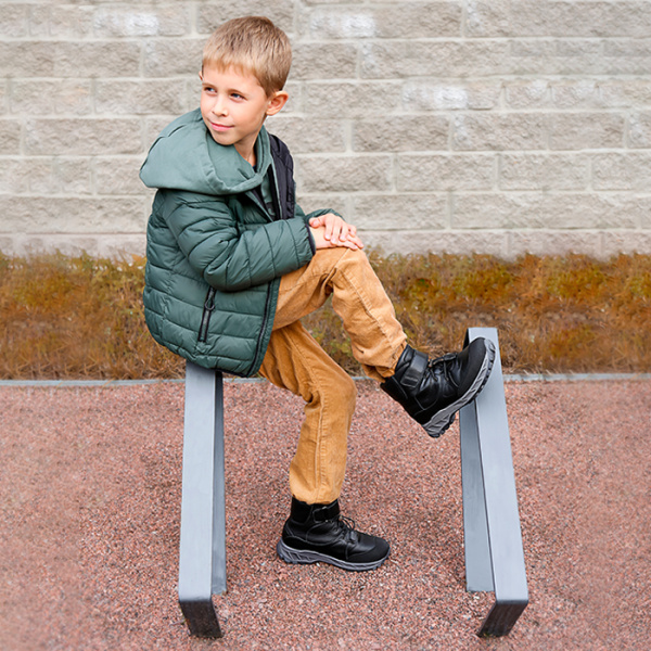 Ботинки детские утепленные с мехом TW-560-2  Twiki