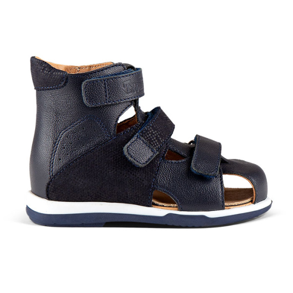 Высокие ортопедические сандалеты с закрытым носком TW-274-20  Twiki