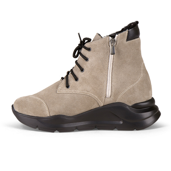 Ботинки женские утепленные на шнурках и молнии DTD-606-1  Doctor&nbsp;Thomas