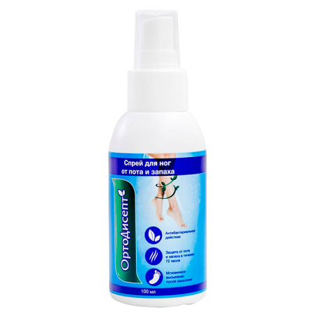 Спрей для ног от пота и запаха  